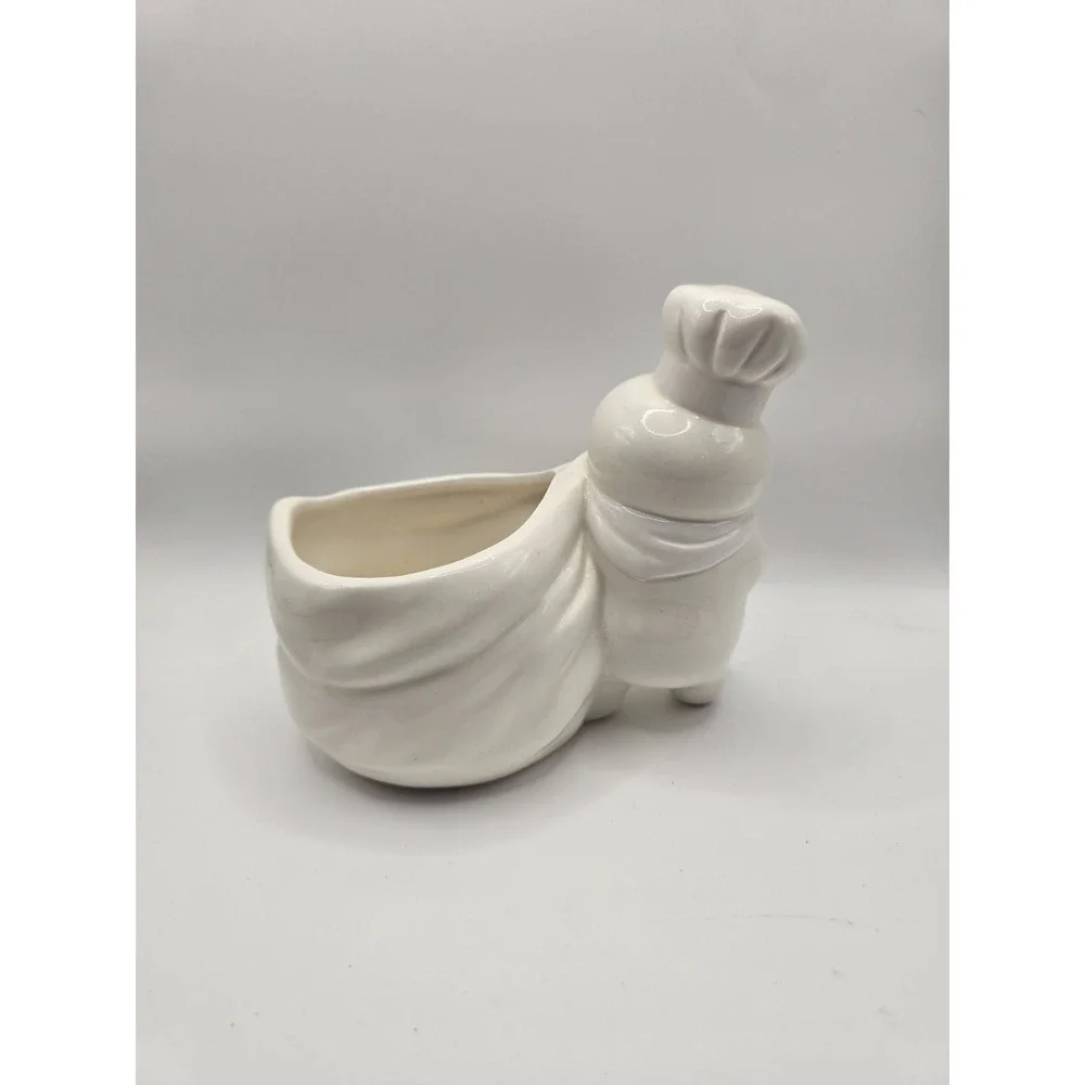 Vintage 1988 The Pillsbury Company Doughboy Scouring Pad Holder Planter 5